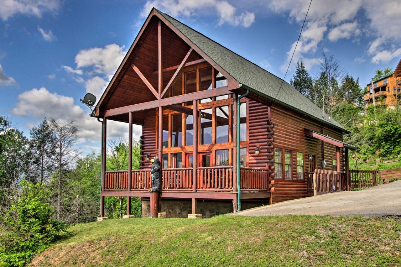 Expansive Gatlinburg Cabin Hot Tub, Deck And Grill! Buitenkant foto