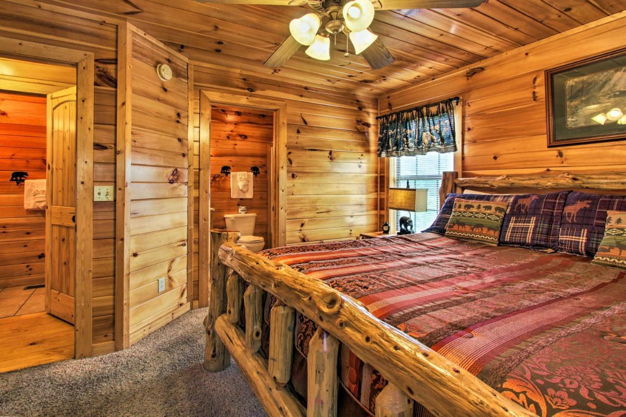 Expansive Gatlinburg Cabin Hot Tub, Deck And Grill! Buitenkant foto